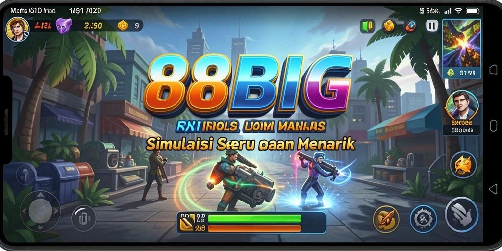 Tangkapan layar dari gameplay seru 88BIG saat membangun dunia.