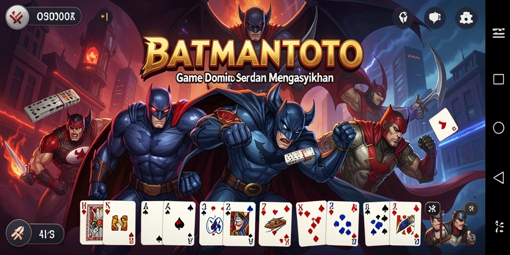 Tampilan gameplay Domino yang seru dan menegangkan.