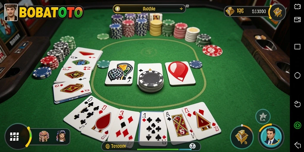 Tampilan gameplay BOBATOTO dengan suasana yang mengasyikkan.