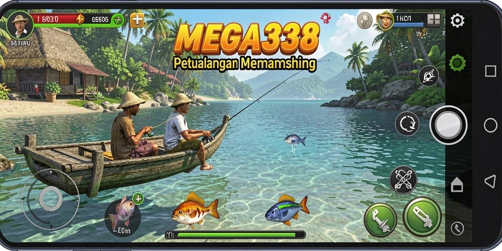 Tangkapan ikan yang menakjubkan di MEGA338 dengan gameplay yang seru.