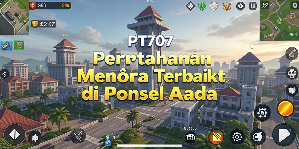 Menampilkan aksi gameplay Tower Defense yang mendebarkan dan strategis.